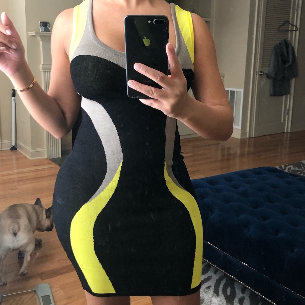 Bebe Bodycon Knit Dress